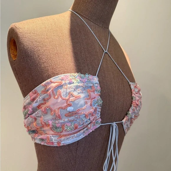 FOR LOVE & LEMONS Monique Bra Top (NWT) - Picture 6 of 9